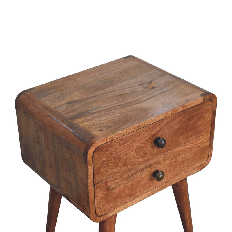 Curved Nightstand,