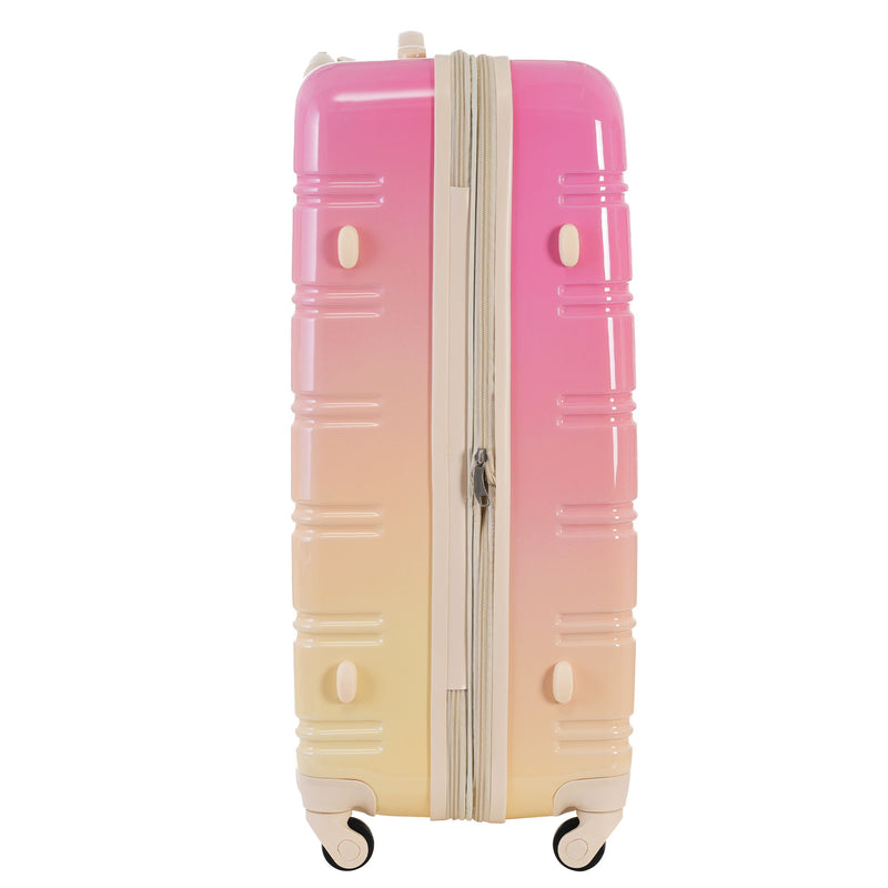 Hardshell Luggage Sets 3 Piece Gradient Color Expandable Suitcase With Spinner Wheels And Tsa Lock Lightweight 20" 24" 28" Available