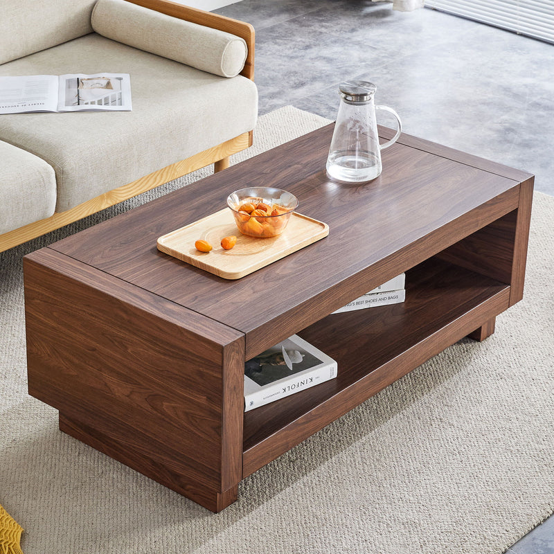 Modern Minimalist Rectangular Coffee Table