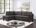 Dalia - Linen Modern Sectional Sofa With Chaise