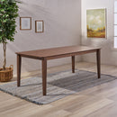 Farmhouse Charm Dining Table With Square Leg