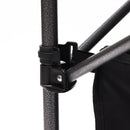 Folding Outdoor Table With Carrying Bag, Lightweight Aluminum Roll-Up Square Table For Indoor, Outdoor Camping, Picnics, Beach, Backyard, Bbq, Party, Patio - Black