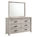 Ellen - Dresser & Mirror Set - White