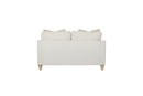 Loveseat Reversable Cushion With 2 Pillows - Off White