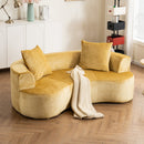 Cloud Modular Sectional Sofa With Chaise, With Deep Seat