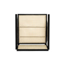 Chandigarh Arm Dining Chair With Natural Cane Design (Set of 2)