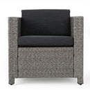 Stylish Outdoor Club Chair With Weather Resistant Cushions