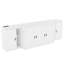 Murphy Bed With Shelves, Cabinets And USB Ports