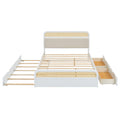 Platform Bed With Trundle And 2 Drawers
