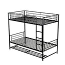 Metal Bunk Bed & Shelf And Guardrails