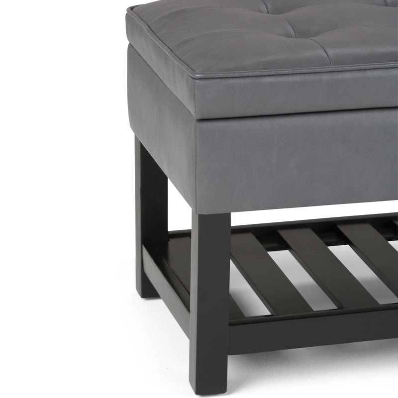 Cosmopolitan - Storage Ottoman Bench With Open Bottom