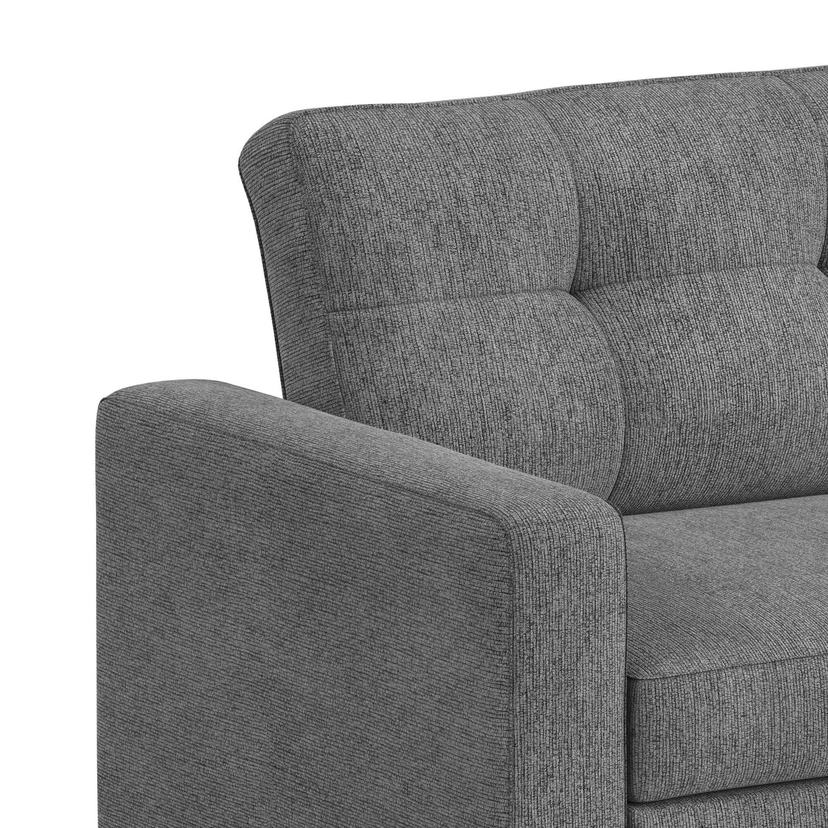 Homer Klicklak Chair With Pull Out Bed in Gray by Elements International, view 11