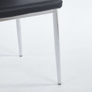Chrome Leg Dining Chair (Set of 4)