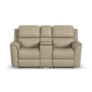 Henry - Power Reclining Loveseat With Console & Power Headrests & Lumbar