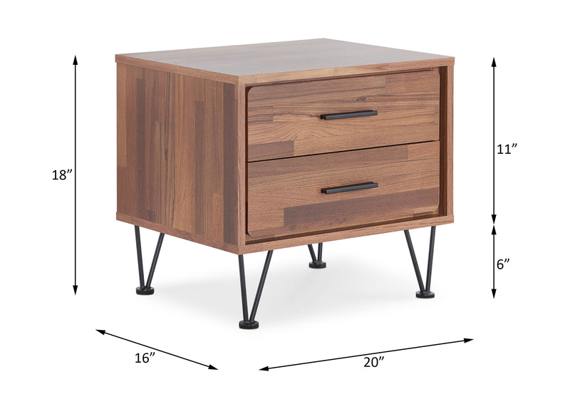 Deoss - Accent Table - Walnut