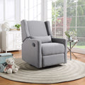 Pronto - Swivel Glider Recliner With Pillow