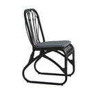 Outdoor Wicker Dining Chairs With Washable Cushion (Set of 2)
