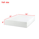 6" Green Tea Memory Foam Mattress In Box, Fiberglass Free