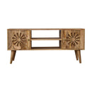 Rosalie - Media Unit - Beige Brown