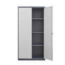 Large Capacity Wardrobe With Hanging Rod And Compartments