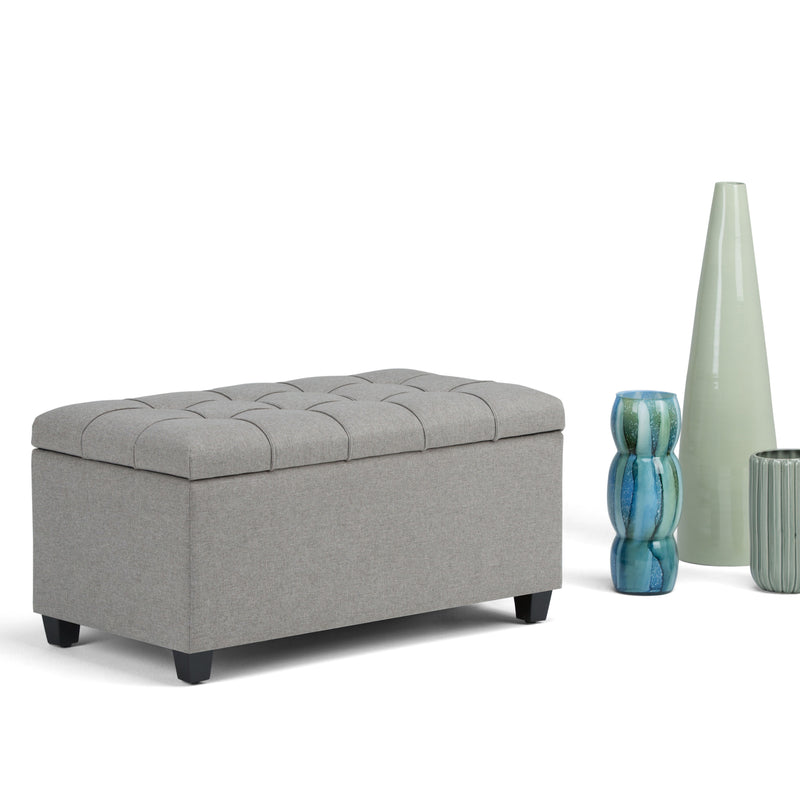 Sienna - Upholstered Storage Ottoman Bench