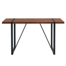 Industrial Rectangular Dining Table For 4 - 6 People