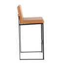 Fuji - Contemporary High Back Barstool Elegant Design