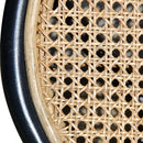 Rattan Dining Chair (Set of 2) - Black Multi