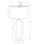 Modern Lighting, Table Lamp - Cream