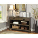 Asteris - Accent Table - Gray Oak - Atlantic Fine Furniture Inc