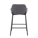 Daniella - Contemporary Fixed Height Counter Stool (Set of 2)