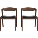 Dakota - Mid-Century Modern Velvet Dining Chair (Set of 2)