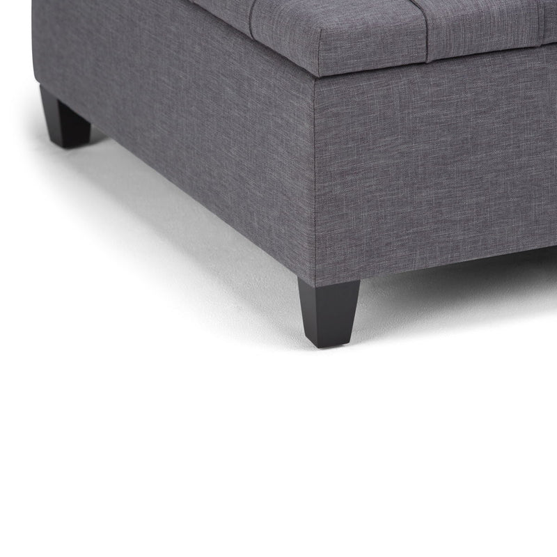 Harrison - Upholstered Coffee Table Storage Ottoman