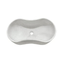 Bathroom Vessel Sink With Wavy Design