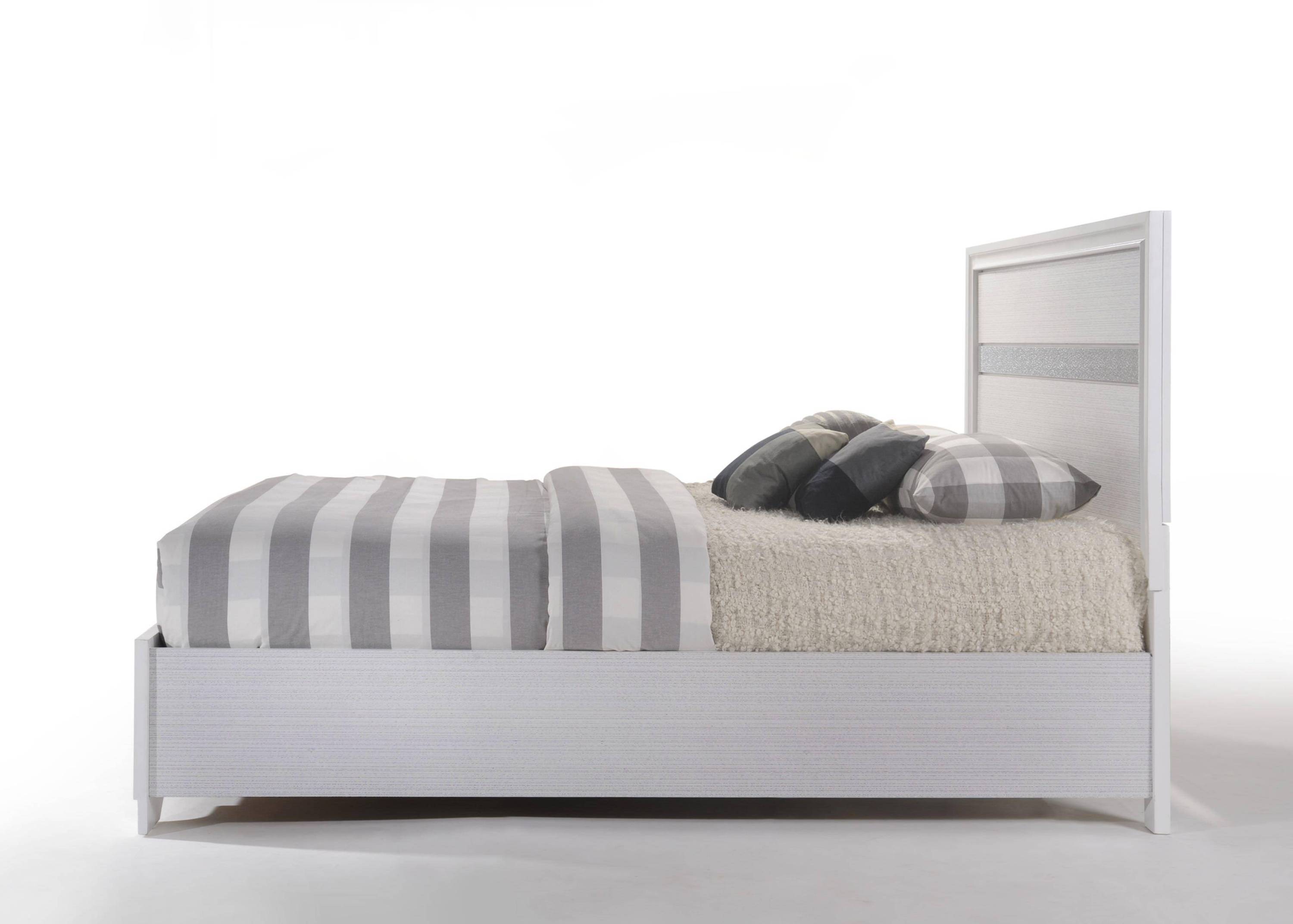 ACME Naima Queen Bed in White 25770Q - Atlantic Fine Furniture Melbourne FL