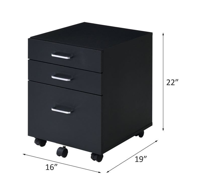 Tennos - Cabinet - Black / Chrome