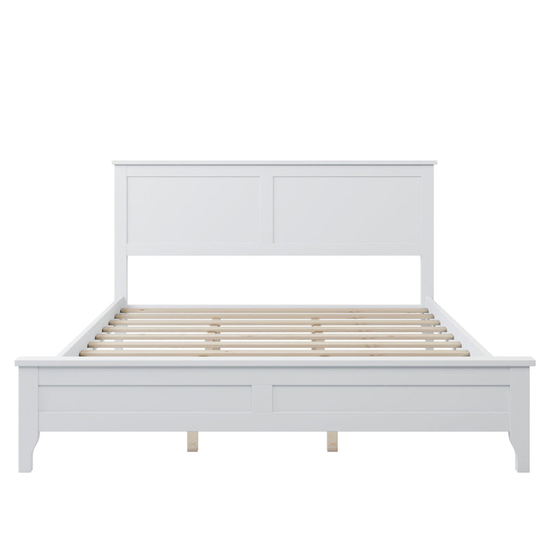 Modern Solid Wood Platform Bed