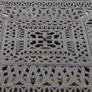 Powder Coated Aluminum Propane Gas Fire Pit Table - Gunmetal