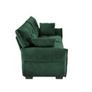 Modern Sofa & Pillows, Textured Cover, High Rebound Cushions