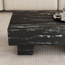 Modern Simple Marble Texture Coffee Table