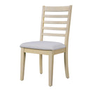 Extendable Dining Set, Farmhouse Extendable Table With Upholstered Chairs