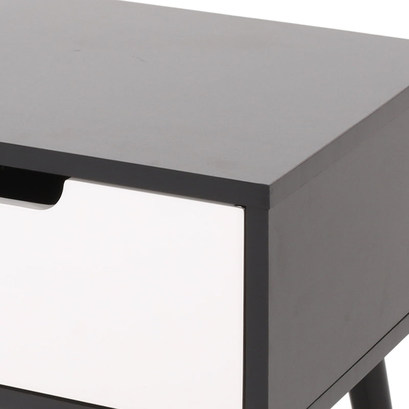 2 Toned Particle Board End Table