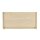 2 Door Shoe Rack, Freestanding, Modern Shoe Storage Cabinet, For Entryway - Natural