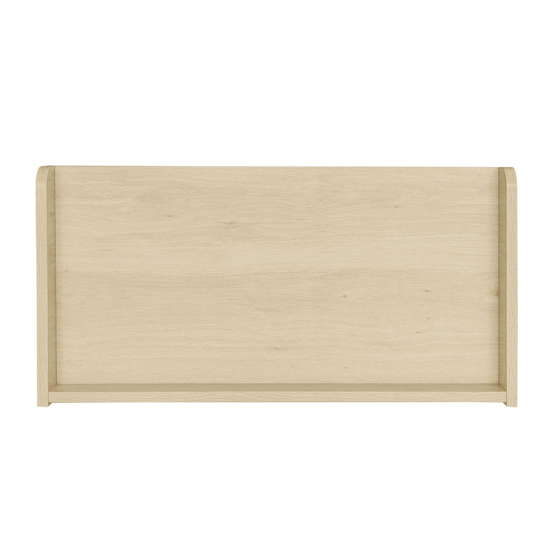 2 Door Shoe Rack, Freestanding, Modern Shoe Storage Cabinet, For Entryway - Natural