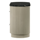 Travonte - Nightstand - Gray / Beige