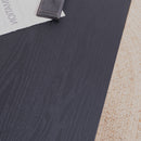 Rustic Carved Wood Coffee Table, Handcrafted Look With Ornate Side Panels