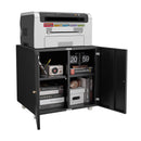 Office Furniture Copier Cabinet 2 Door Steel Copier Stand Mobile Pedestal File Printer Stand