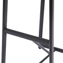 Modern Bar Stools With Backrest For Kitchen (Set of 3)