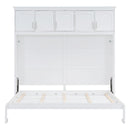 Murphy Modern Bed With Top Cabinets For Space Saving And Comfort