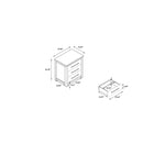 Avery - King Bedroom Set With Bookcase Headboard, Low Profile Bed, Spacious Drawers - Beige